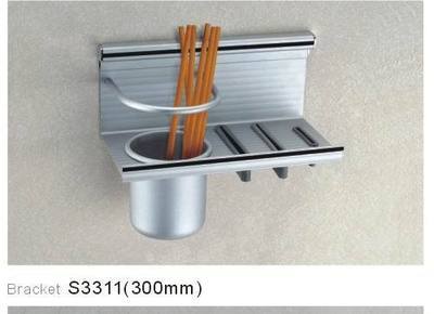 【廠家直銷勞爾帝斯太空鋁廚房托架系列產品帶刀插帶鋁筒】價格,廠家,圖片,其他水暖衛浴五金,潮安縣彩塘鎮時派五金制品廠-